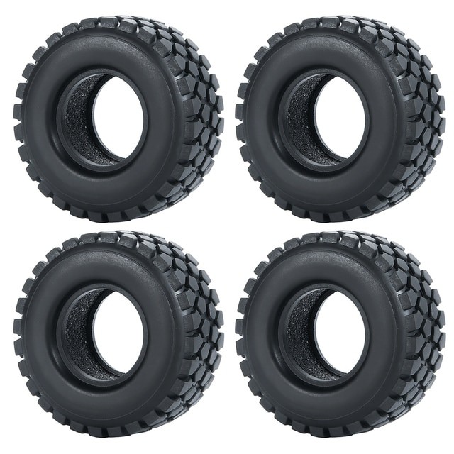 Rubber Tyre Set - 54mm For 1/24 Axial Racing SCX24 Axi00001 Rc Crawler Car Type 2