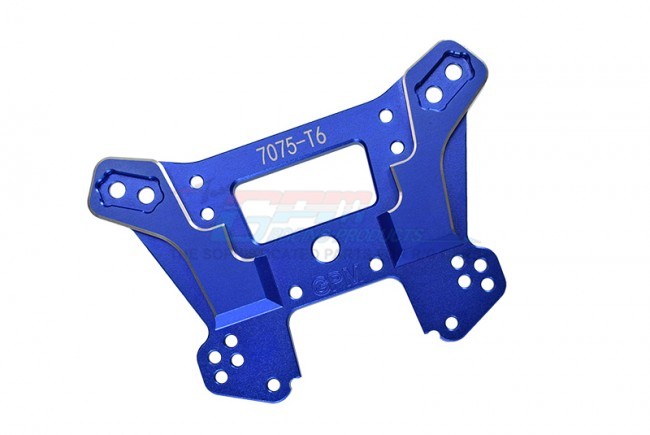 Gpm SLE028 Aluminum 7075-t6 Front Damper Plate Traxxas 1/8 4wd Sledge Monster Truck 95076-4 Blue