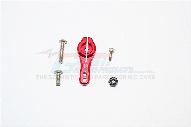 Aluminium 25t Servo Horn - Axial Scx10 Ii Red