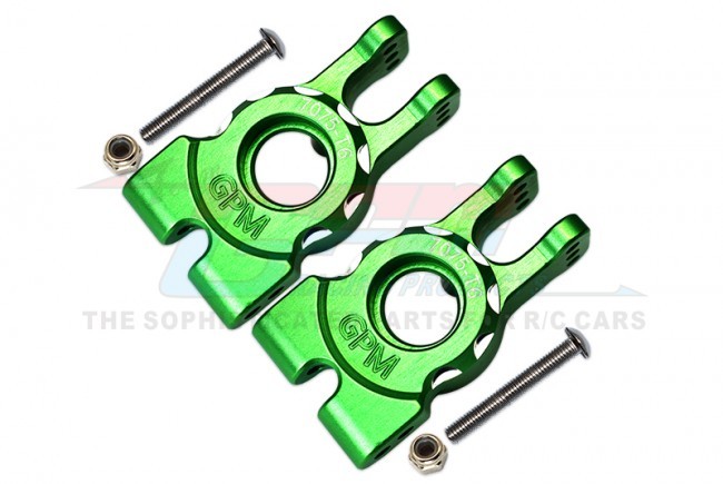 Gpm SLE022 Aluminum 7075-t6 Rear Knuckle Arm Traxxas 1/8 4wd Sledge Monster Truck 95076 Green