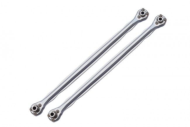 Gpm TXM047NL Aluminium 6061-t6 Front Steering Rod Traxxas 1/5 Electric 4wd X-maxx 8s Monster Truck Silver