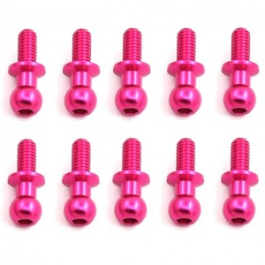 Upgrade Parts Aluminum M3 Ball Stud 10pcs 1/10 Tamiya Tt-01 Tt-02 Touring Car