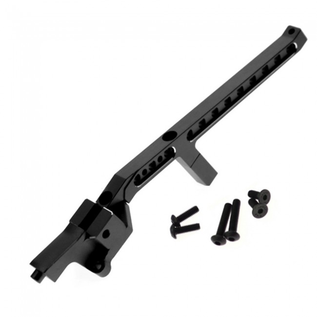 Upgrade Parts Aluminium Rear Chassis Brace 9521 For Traxxas 1/8 Rc Sledge Monster 95076-4 Black