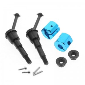 Alu Wheel Hub Hd Cvd Set For Tamiya 1/24 Rc Mini Lunch Box Sw-01 57409 57412