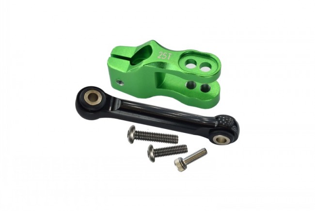 Gpm UDR16025N Aluminum 6061-t6 Servo Horn With Tie Rods 8543 Traxxas 1/7 Unlimited Desert Racer Pro-scale 4x4 85076-4 Green