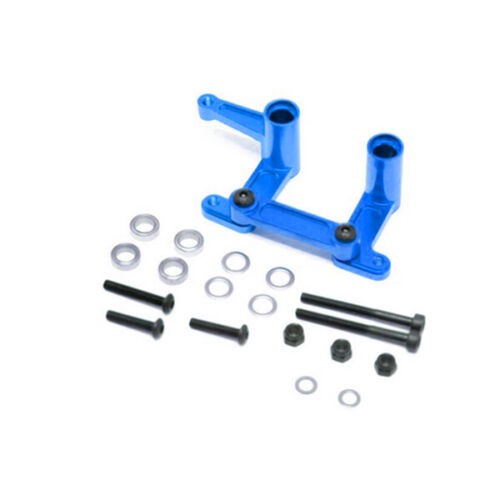 Rcmodel Sla2wd-002 Aluminium Steering Assembly Rc 1/10 Traxxas Slash 2wd Ruslter Bandit Stampede Blue