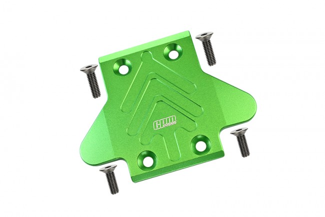 Gpm MAT331F Aluminum Front Chassis Protection Plate Arrma 1/8 4wd Talion / Outcast 6s Blx Green