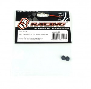 3racing SAK-C120 Belt Tension Nut For 1/10 Rc Cero Ultra Touring Car