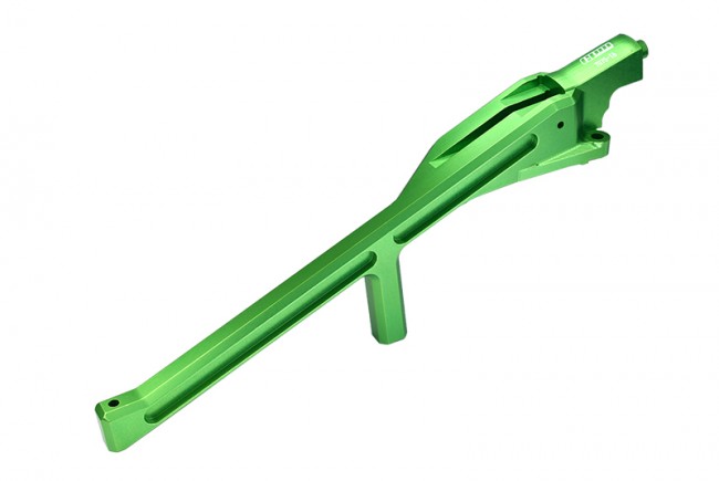 Gpm Sle016r-r Aluminum 7075-t6 Rear Chassis Brace Traxxas 1/8 4wd Sledge Monster Truck 95076-4 Green