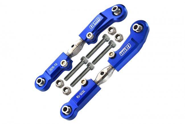 Gpm MAF162SN Aluminum 7075-t6 Stainless Steel Adjustable Front Steering Tie Rod Arrma 1/7 4wd Limitless Infraction 6s Blx Blue