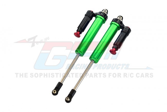 Gpm UDR160RX/LN Aluminum 6061-t6 Front L-shape Piggy Back (built-in Piston) Internal Damper 160mm Traxxas 1/7 Unlimited Desert Racer Pro-scale 4x4 85076-4 Green