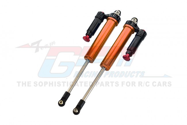 Gpm UDR160RX/LN Aluminum 6061-t6 Front L-shape Piggy Back (built-in Piston) Internal Damper 160mm Traxxas 1/7 Unlimited Desert Racer Pro-scale 4x4 85076-4 Orange