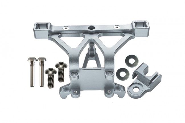 Gpm TRV029 Alloy Front Body Posts Mount Traxxas Revo Monster Silver
