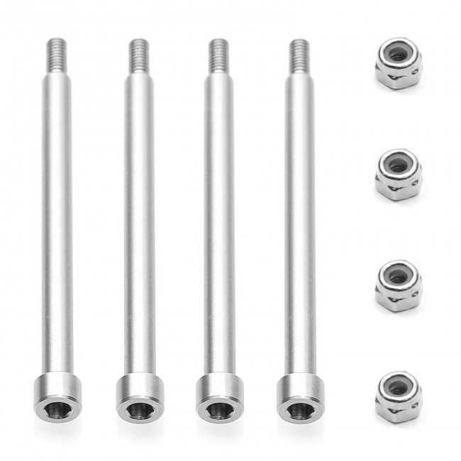 Stainless Steel Threaded Hinge Pins 4 X 56mm 1/5 Traxxas X-maxx 6s 8s Monster 