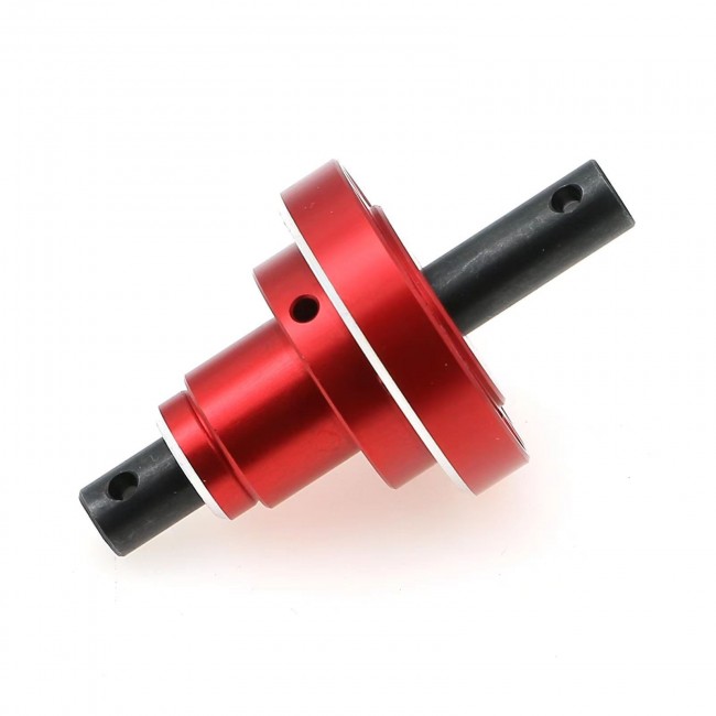 Alloy F / R Differential Spool Locker 1/10 Traxxas Rc Maxx Monster 89076-4 Red