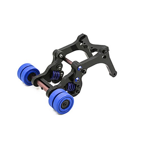 4 Wheel Adjustable Spring Wheelie Bar Traxxas 1/5 X-maxx 6s 8s Monster 77086-4 Blue
