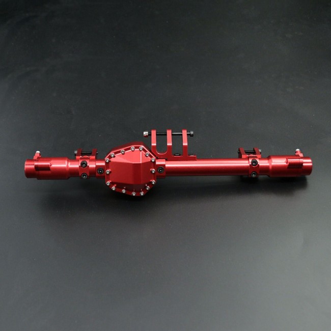 Alloy Rear Axle Diff Housing 1/10 Axial Rc RBX10 Ryft Rock Bouncer Axi03005 Red