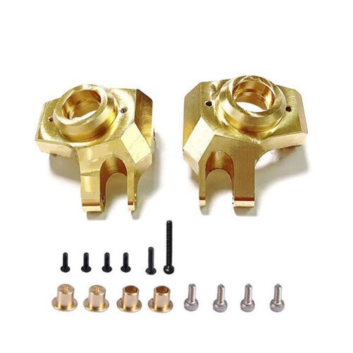Brass Steering Block Knuckle For 1/10 Rc Axial Scx10-ii Rc Crawler 90046 Truck 