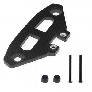 Carbon Fiber Front Bumper Plate Bracket 4mm 1/10 Tamiya XV02 Pro Rc Truck 58707