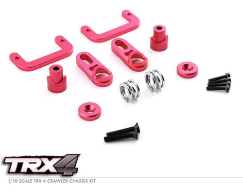 Alloy 25t Steering Gear Servo Protector Mount Traxxas Trx-4 Scx10 Iii Crawler Red