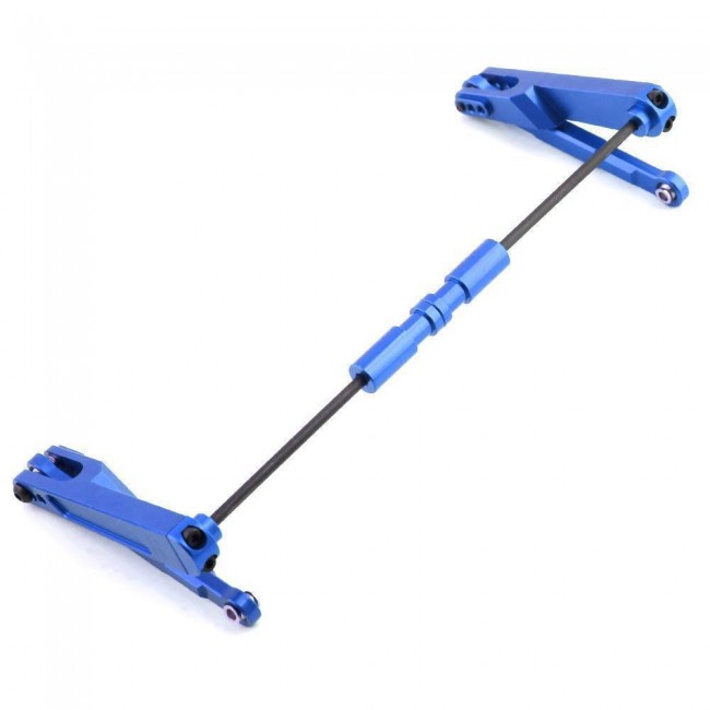 Alloy Rear Anti-roll Sway Bar W/ Linkage Arms Axial Rc 1/10 Axial Racing RBX10 Ryft Rock Bouncer Axi03005 Blue