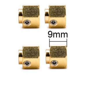 Brass 12mm Hex Wheel Hub 6 - 12mm Width For 1/10 Rc Traxxas Trx-4 Crawler Truck