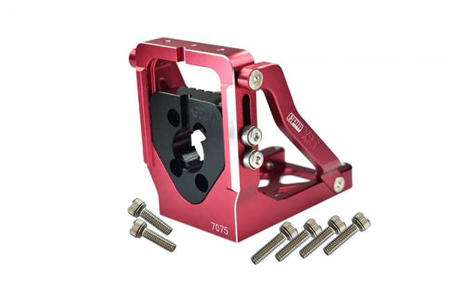 Gpm XRT038A Aluminum 7075-t6 Quick Release Motor Base 7760 Traxxas 1/5 4wd X-maxx 6s 8s / 1/6 4wd Xrt 8s Red