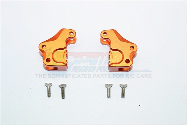 Gpm MJ008 Aluminium Front / Rear Gear Box Components Axial Smt10 Orange