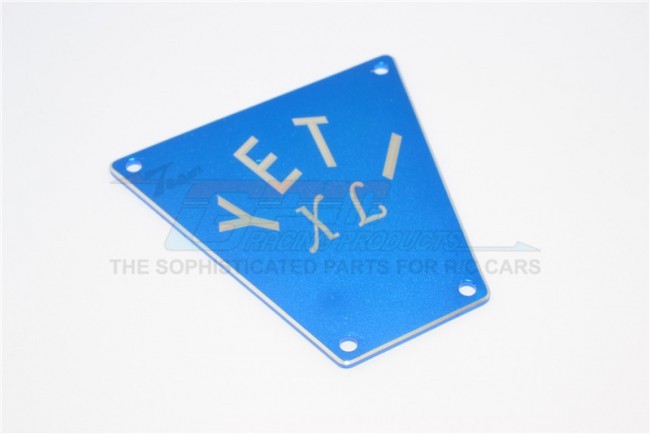 Gpm YTL330FA Aluminium Front Bumper Plate 1/8 Yeti Xl Monster Buggy Blue