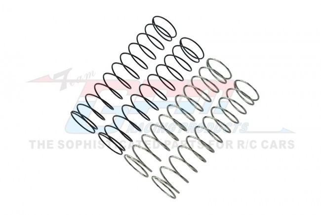 Gpm UTB080/SP-SBK 0.65mm 0.8mm Coil Damper Spring Axi213001 Axial 1/18 Utb18 Capra 4wd Unlimited Trail Buggy Axi01002 