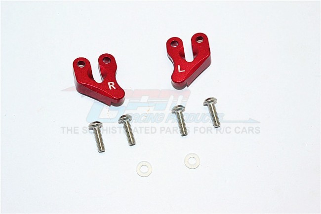 Gpm MJ009 Aluminium Rear Supporting Mount Axial Smt10 Red