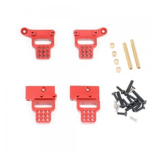 Aluminium Front & Rear Adjustable Lift Damper Mount 1/18 Traxxas Trx-4m Crawler 97074 / 97054