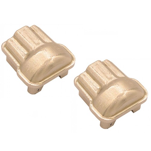 Brass Front & Rear Axle Cover 9738 2pcs For 1/18 Traxxas Trx-4m Crawler 97074 97054 