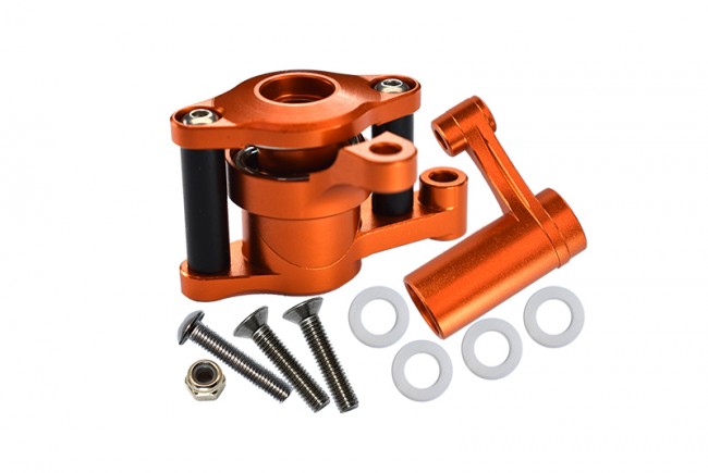 Gpm YT048 Aluminium Steering Assembly 1/10 Axial Racing Yeti Rock Racer Orange