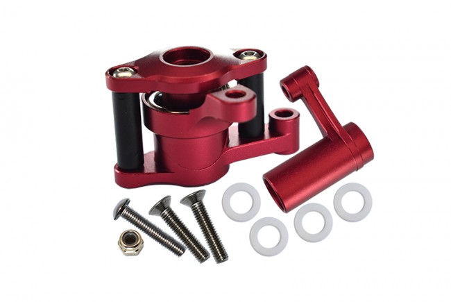 Gpm YT048 Aluminium Steering Assembly 1/10 Axial Racing Yeti Rock Racer Red