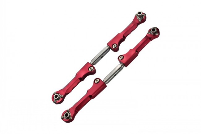 Gpm TXM047S Steel Front Steering Rod W/ Aluminium Ends Traxxas 1/5 4wd X-maxx 6s Monster Red