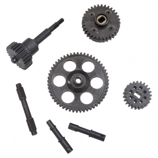 Steel Transmission Gear Set For 1/10 RC Axial Rbx10 Ryft Rock Bouncer Crawler 
