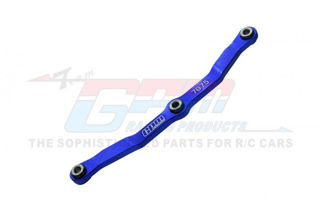 Gpm TRX4M162S Aluminum 7075-t6 Steering Link Rod Traxxas 1/18 4wd Trx4m Ford Bronco 97074 / Land Rover Defender 97054 Blue