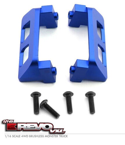 Aluminium Servo Protector 7037 Traxxas 1/16 Mini E-revo Slash Summit Blue