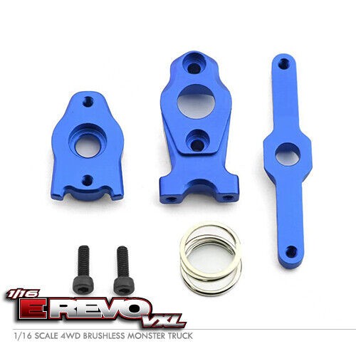 Aluminium Servo Assembly 7037 Traxxas 1/16 Mini E-revo Slash Summit Monster Blue