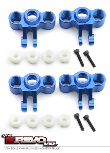 Aluminium Front & Rear Knuckle Arm 7034 1/16 Rc Traxxas Mini E-revo Summit Blue