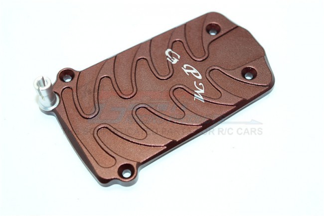 Gpm MJ017 Aluminium Front/rear Upper Chassis Link  Parts 1/10 Rc Axial Smt10 Brown
