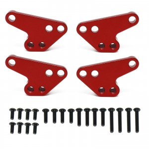 Front And Rear Aluminium Damper Lower Fix Mount 1/10 Rc Traxxas Widemaxx Maxx 2.0 Monster