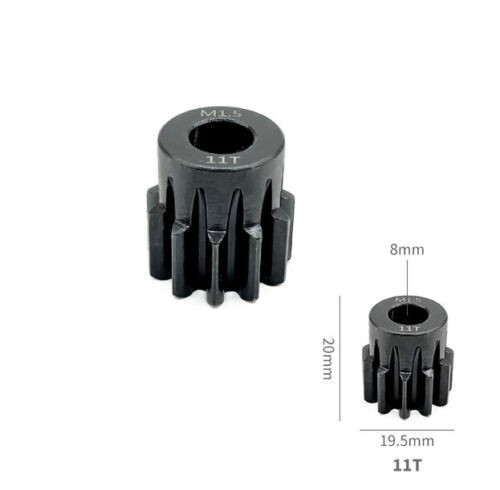 Steel Pinion Gear M1.5 8mm Inner 11t Rc 1/5 Traxxas X-maxx 1/6 Xrt / Arrma 1/5 Outcast Kraton 