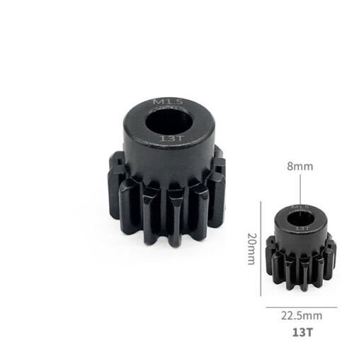Steel Pinion Gear M1.5 8mm Inner 13t Rc 1/5 Traxxas X-maxx 1/6 Xrt / Arrma 1/5 Outcast Kraton 