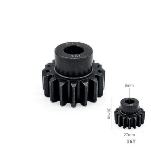 Steel Pinion Gear M1.5 8mm Inner 16t Rc 1/5 Traxxas X-maxx 1/6 Xrt / Arrma 1/5 Outcast Kraton 