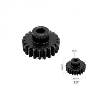 Steel Pinion Gear M1.5 8mm Inner 22t Rc 1/5 Traxxas X-maxx 1/6 Xrt / Arrma 1/5 Outcast Kraton