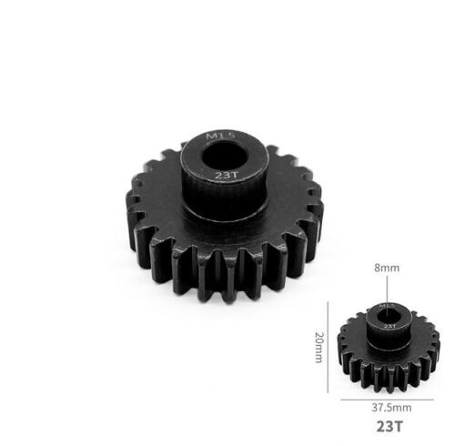 Steel Pinion Gear M1.5 8mm Inner 23t Rc 1/5 Traxxas X-maxx 1/6 Xrt / Arrma 1/5 Outcast Kraton 