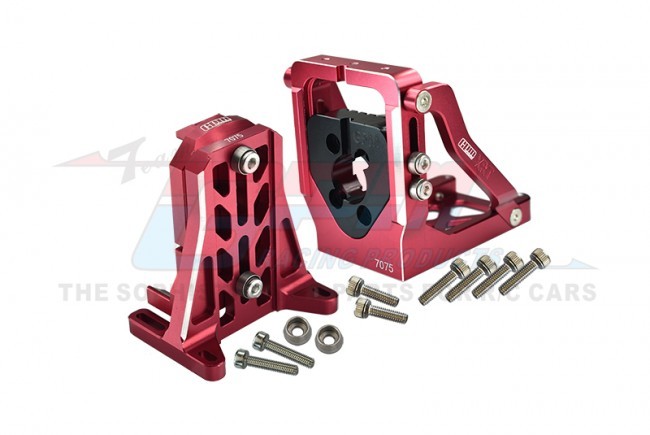 Gpm XRT038AB Aluminum 7075-t6 Quick Release Motor Base Fixing Mount 7760 Traxxas 1/6 4wd Xrt 8s / X-maxx 6s 8s Red