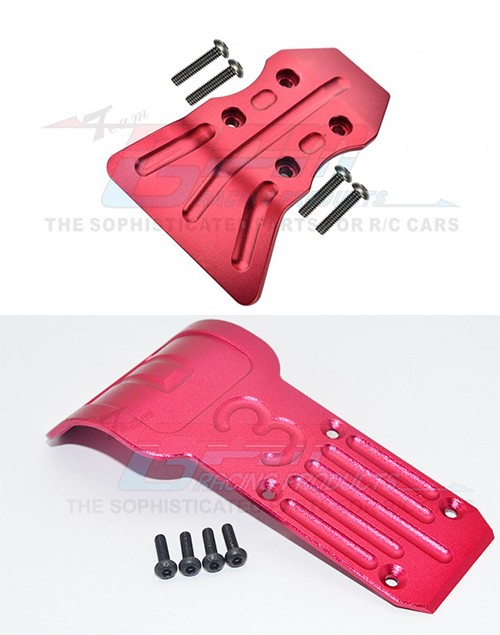 Gpm DT3003FR Aluminium Front & Rear Bumper Tamiya Dt-03 Buggy Red